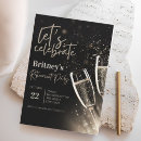 Recherche de champagne party invitations Retraite