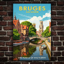 Recherche de bruges travel posters Vintage