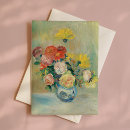 Recherche de renoir vœux cartes Fleurs