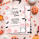 Recherche de fantôme mignon invitations Éffrayant