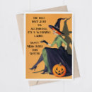 Recherche de humour halloween vœux cartes Sorcière
