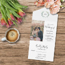 Recherche de couleur mariage invitations Monogramme