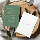 Recherche de minimal mariage invitations Classique