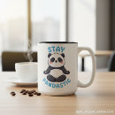 Recherche de panda drôle tasses Kawaii