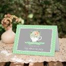 Recherche de thé vœux cartes Thé baby shower