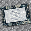 Recherche de arrière plan abstrait invitations Bleu