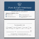 Recherche de vétérinaires cartes visite Pour tous
