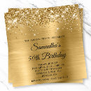 Recherche de metallic gold invitations Pour elle
