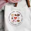 Zoek naar snoepjes buttons Hart