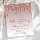 Recherche de 18ème invitations Or rose