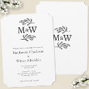 Recherche de monogramme mariage invitations Initiales du monogramme