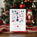 Recherche de noël scandinave cartes postales Rouge