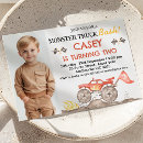 Recherche de grand camion invitations Boy