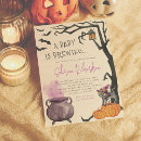 Recherche de halloween baby shower fille invitations Un bébé brasse