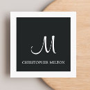 Recherche de finance cartes visite Monogramme