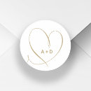 Recherche de deux coeurs autocollants Simple