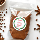 Recherche de cacao autocollants Rouge et vert