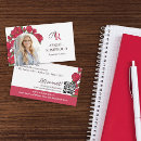 Recherche de floral rouge cartes visite Pour elle