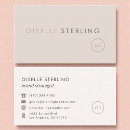 Recherche de brun et beige cartes visite Pour elle