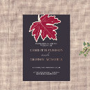Recherche de érable rouge invitations Chute