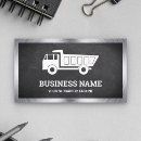 Recherche de camion construction cartes visite Conducteur de camion