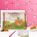 Recherche de princesse citrouille invitations Mignon