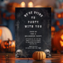 Zoek naar halloween uitnodigingen Volwassen halloween party