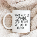 Zoek naar gekke vrienden mokken Coworker