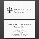 Recherche de avocat de loi élégant cartes visite Pour tous