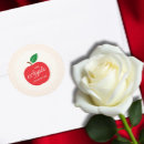 Zoek naar appel stickers Rood
