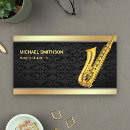 Recherche de joueur de jazz cartes visite Saxophoniste