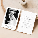 Recherche de vintage save the dates Noir et blanc