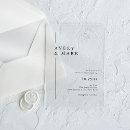 Recherche de transparent invitations Noir et blanc