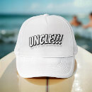 Recherche de oncle casquettes Noir et blanc