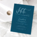 Recherche de turquoise anniversaire invitations Simple