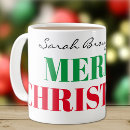 Zoek naar merry christmas mokken Typografie