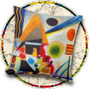 Recherche de kandinsky coussins Vintage