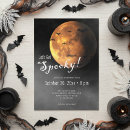 Recherche de pleine lune halloween invitations Parti halloween adulte
