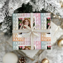 Recherche de joyeux anniversaire papier cadeau Fournitures de fête d'anniversaire