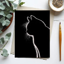 Recherche de moustaches cartes postales Noir