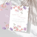 Recherche de fleurs de lavande invitations Chic boho