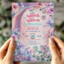Recherche de strass anniversaire invitations Girl