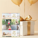 Recherche de joyeux anniversaire papier cadeau Pour elle