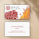 Recherche de pompiers cartes visite Logo