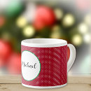 Recherche de points blancs rouges tasses Nom