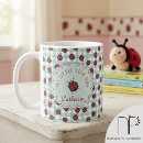 Recherche de mignonne coccinelle café tasses Girl