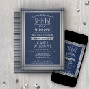 Recherche de partie 30ème surprise anniversaire invitations Pour lui