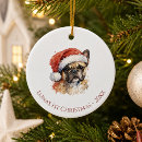 Recherche de french bulldog ornements Aquarelle