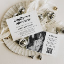 Recherche de bonheur de mariage invitations Noir et blanc