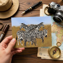 Recherche de faune africaine cartes postales Safari africain